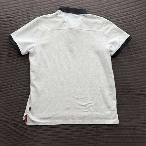 Outdoor Afro X REI Co-op Polo Shirt Men Large White Black Cotton Golf Tennis. - Picture 2 of 9